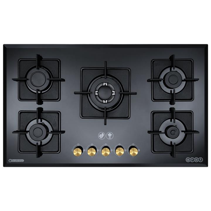 اجاق گاز صفحه ای درخشان مدل G611 Derakhshan G611 Glass Gas Hob